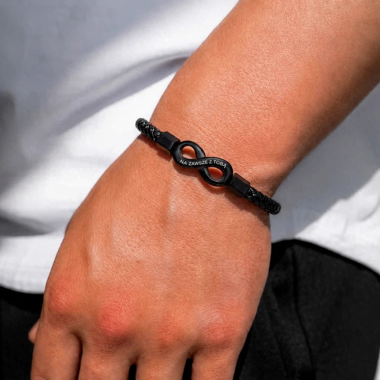 black bracelet