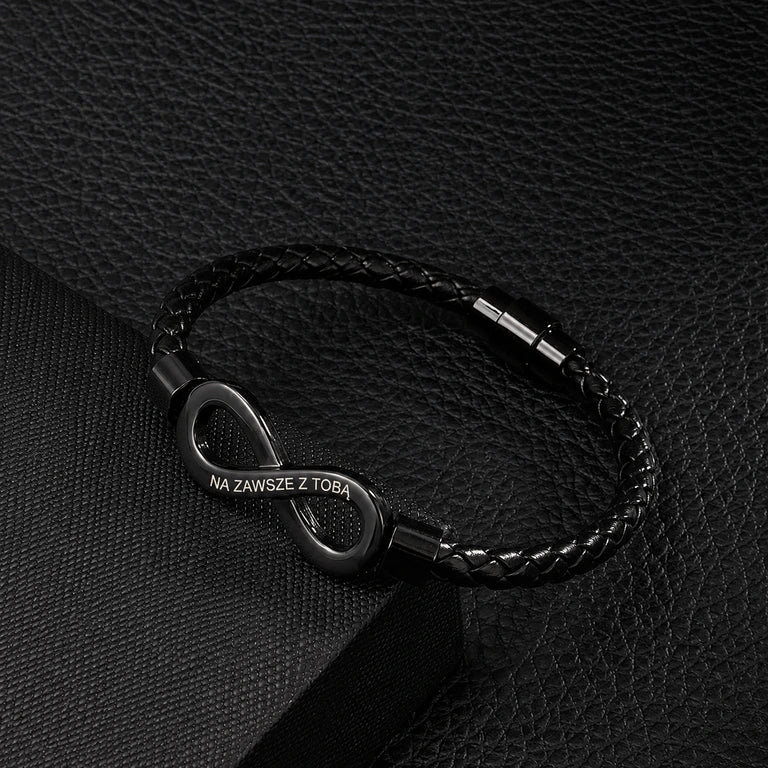black bracelet