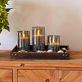 HulaNovaCandele™ Set di 3 candele senza fiamma realistiche